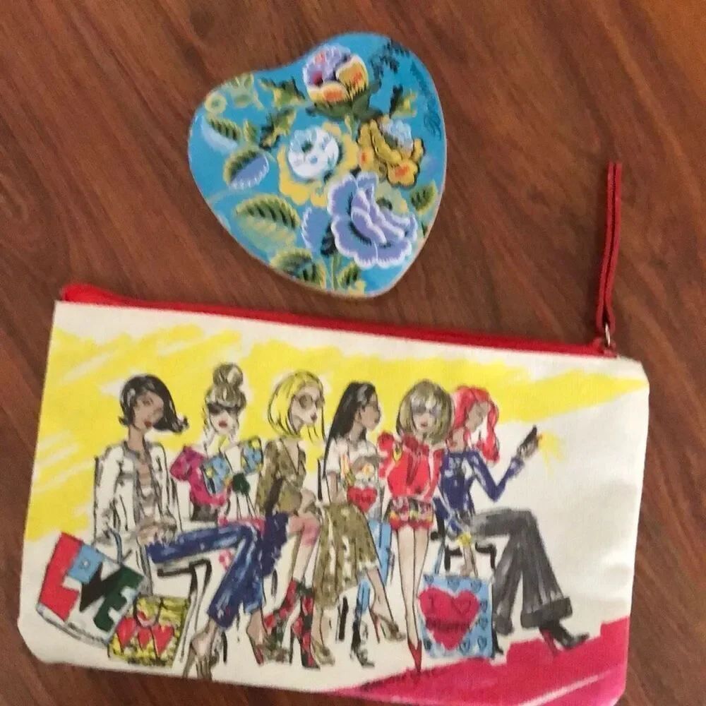 Brighton Pouch and heart tin set 2018